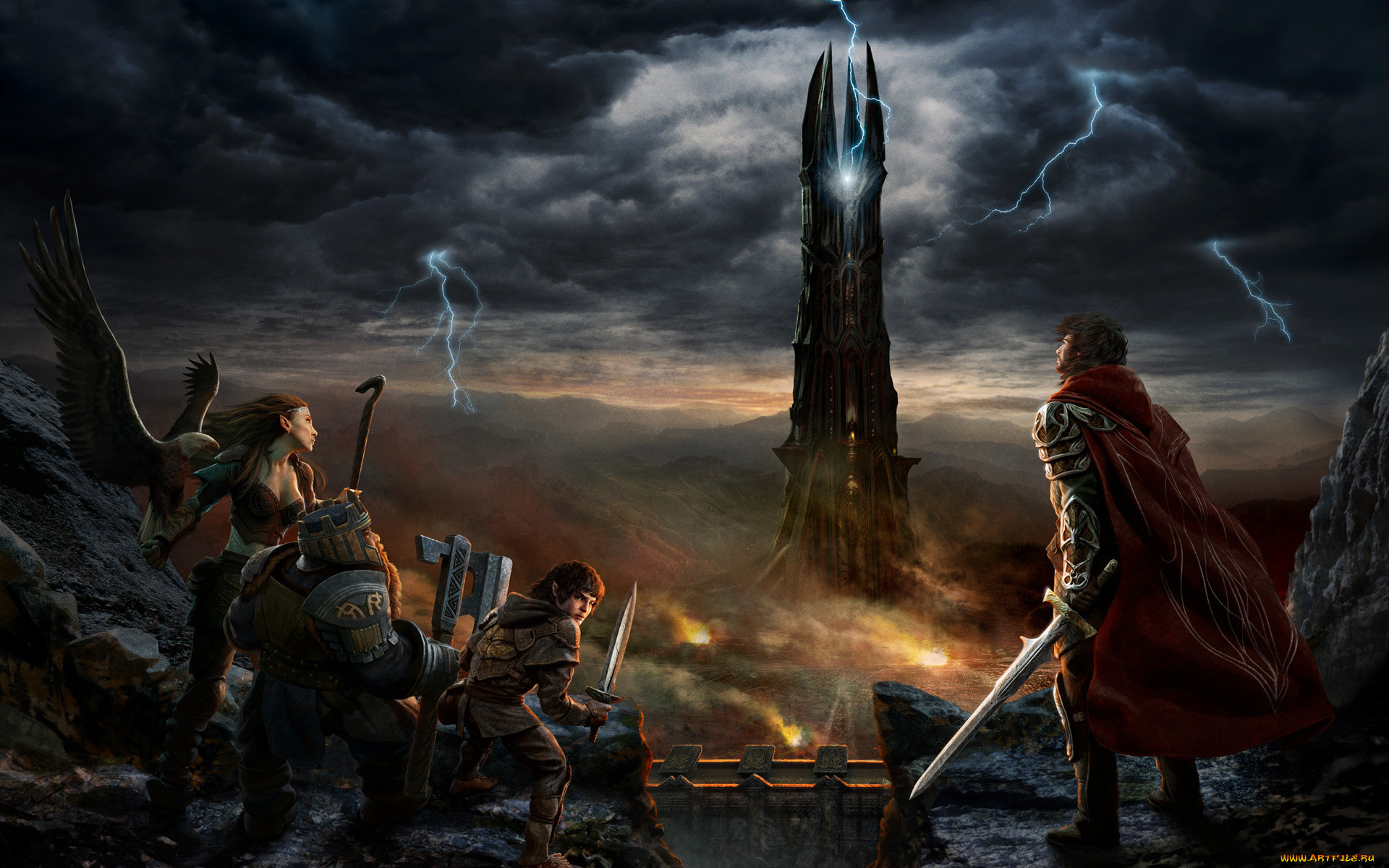 Обои The Lord of the Rings Online: Rise of Isengard Видео Игры The Lord of  the Rings Online: Rise of Isengard, обои для рабочего стола, фотографии  the, lord, of, rings, online, rise,